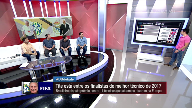 Zidane, Guardiola, Ancelotti; comentaristas do BB Debate analisam e escolhem melhores técnicos do mundo Zidane, Guardiola, Ancelotti; comentaristas do BB Debate analisam e escolhem melhores técnicos do mundo