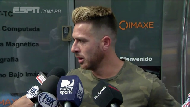 Buffarini fala sobre sua chegada ao Boca Juniors: 'Espero estar à altura do desafio' Buffarini fala sobre sua chegada ao Boca Juniors: 'Espero estar à altura do desafio'