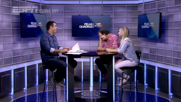 É igual! McEnroe entrevista ‘Nadal de mentira’ e leva Meligeni às gargalhadas É igual! McEnroe entrevista ‘Nadal de mentira’ e leva Meligeni às gargalhadas