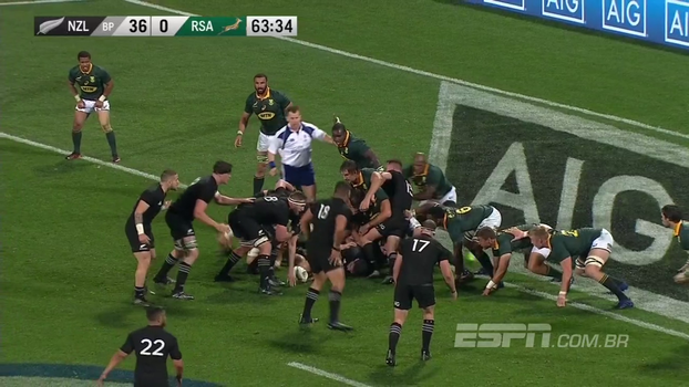 Nova Zelândia faz 57 a 0 na África do Sul e segue 100% no The Rugby Championship Nova Zelândia faz 57 a 0 na África do Sul e segue 100% no The Rugby Championship