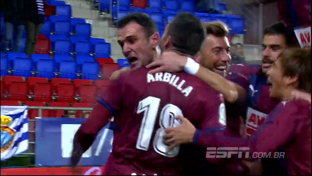 Em jogo com pênalti polêmico e festival de lambanças, Eibar vence o Espanyol Assista aos melhores momentos da vitória do Eibar sobre o Espanyol por 3 a 1!