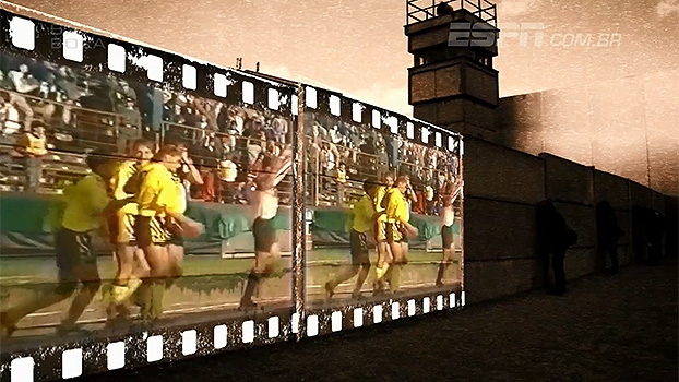 O muro e o futebol: Com unificação alemã, lado oriental viu fim de hegemonia e derrota para 'dinheiro ocidental' O muro e o futebol: Com unificação alemã, lado oriental perdeu hegemonia para 'dinheiro ocidental'