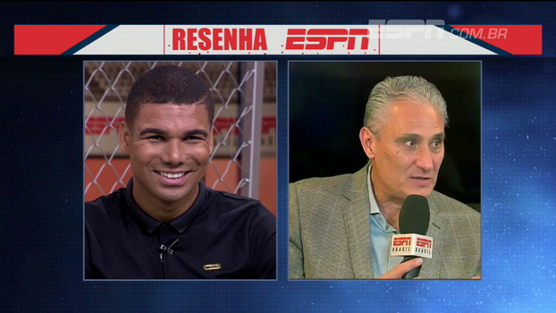 Casemiro fica surpreso com observação de Tite e diz que o técnico tem 'algo diferente': 'Ele é f***' Casemiro fica surpreso com observação de Tite e diz que o técnico tem 'algo diferente': 'Ele é f***'