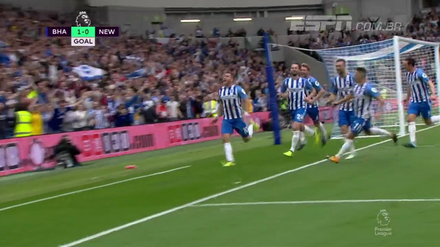 Premier League: Gol de Brighton 1 x 0 Newcastle Premier League: Gol de Brighton 1 x 0 Newcastle