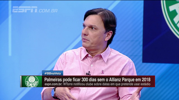 Mauro: acordo do Palmeiras com a WTorre foi o melhor 'disparado' de um clube brasileiro por estádio Mauro: acordo do Palmeiras com a WTorre foi o melhor 'disparado' de um clube brasileiro por estádio