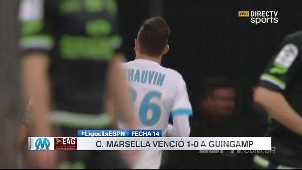 Thauvin decide, Olympique de Marselha vence Guingamp e segue na caça aos líderes Thauvin decide, Olympique de Marselha vence Guingamp e segue na caça aos líderes