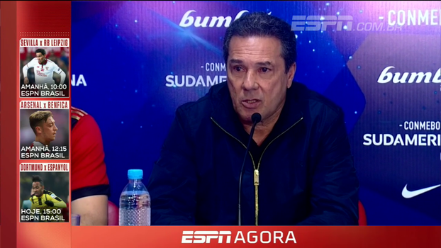 Apesar de classificação, Luxemburgo critica atuação do Sport: 'Esse não é o time que quero dirigir' Apesar de classificação, Luxemburgo critica atuação do Sport: 'Esse não é o time que quero dirigir'