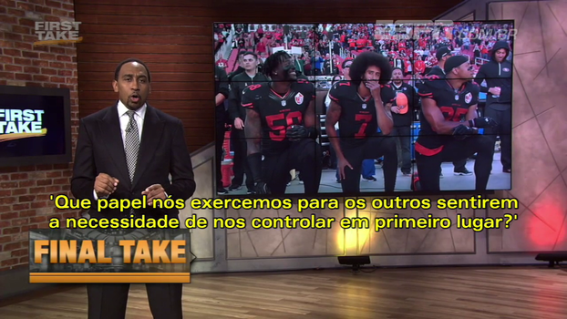 Comentarista da ESPN analisa situação dos atletas negros nos EUA: ‘São negócios, é hora de acordar’ Comentarista da ESPN analisa situação dos atletas negros nos EUA: ‘São negócios, é hora de acordar’