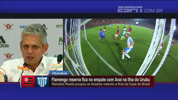 De olho na final, Rueda explica ausência de Muralha: ‘Pensei que era melhor prevenir’ De olho na final, Rueda explica ausência de Muralha: ‘Pensei que era melhor prevenir’