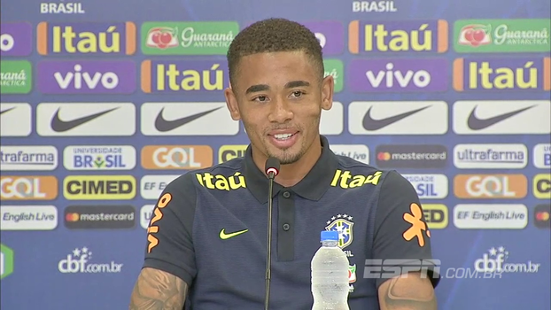 G. Jesus diz que Luan é seu ‘filhote’ e possui futebol para ‘times superiores’, mas nega ter dado conselho G. Jesus diz que Luan é seu ‘filhote’ e possui futebol para ‘times superiores’, mas nega ter dado conselho