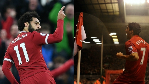 Suárez de 2013 x Salah de 2017; artilheiros em épocas diferentes pelo Liverpool se encaram na Copa Suárez de 2013 x Salah de 2017; artilheiros em épocas diferentes pelo Liverpool se encaram na Copa