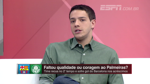 Rafael Oliveira analisa dois tempos distintos do Palmeiras e vê jogo de volta complicado Rafael Oliveira analisa dois tempos distintos do Palmeiras e vê jogo de volta complicado
