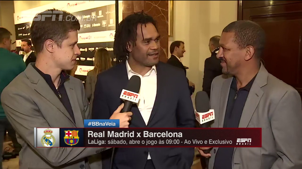 Karembeu fala sobre expectativa para o Superclássico e lembra de Ronaldinh Karembeu fala sobre expectativa para o Superclássico e lembra de Ronaldinh