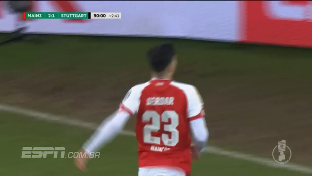 Em casa, Mainz supera golaço, vira sobre o Stuttgart e avança na Copa da Alemanha Assista aos gols da vitória do Mainz sobre o Stuttgart por 3 a 1!