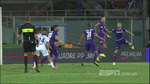 Com Vitor Hugo no fim, Fiorentina sofre gol de Palacio, mas vence Bologna com golaço Assista aos lances da vitória da Fiornetina sobre o Bologna por 2 a 1!