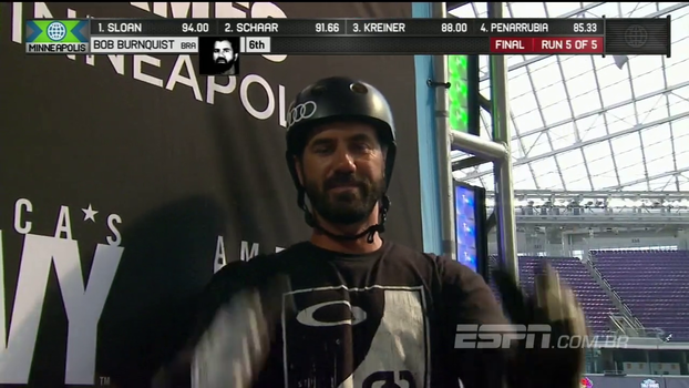 Bob Burnquist se despede do X-Games aos 40 anos Bob Burnquist se despede do X-Games aos 40 anos