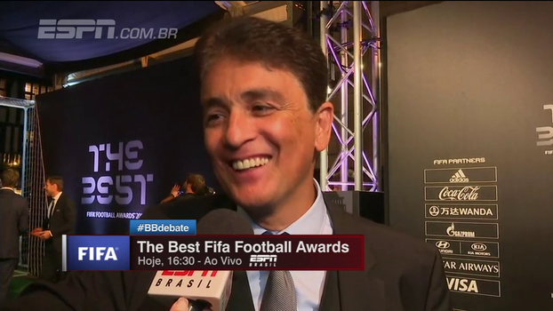 Bebeto marca presença em premiação da Fifa e fala sobre seleção: 'Tite resgatou autoestima de todos' Bebeto marca presença em premiação da Fifa e fala sobre seleção: 'Tite resgatou autoestima de todos'