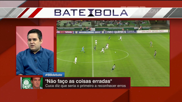 Bertozzi sobre momento de Cuca no Palmeiras: 'Tem que se colocar na linha de frente' Bertozzi sobre momento de Cuca no Palmeiras: 'Tem que se colocar na linha de frente'