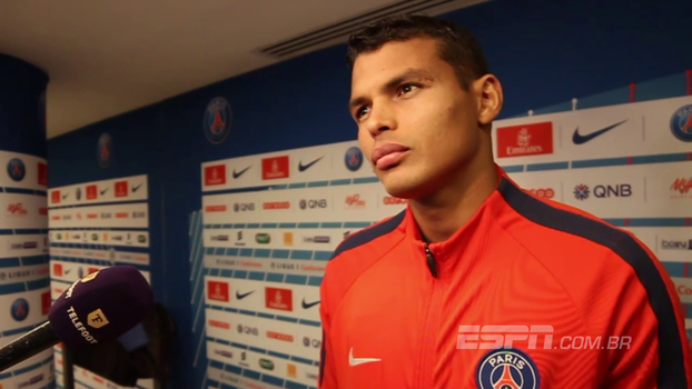 Thiago Silva garante que Emery definiu cobradores e fala sobre Neymar x Cavani: 'Ninguém é maior que o PSG' Thiago Silva garante que Emery definiu cobradores e fala sobre Neymar x Cavani: 'Ninguém é maior que o PSG'