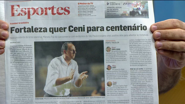 Fortaleza quer Rogério Ceni no comando e aguarda resposta; 'Bom para os dois', diz Mario Marra Fortaleza quer Rogério Ceni no comando e aguarda resposta; 'Bom para os dois', diz Mario Marra
