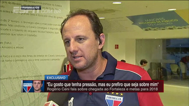 Ceni diz que já tem nomes para contratar no Fortaleza, fala sobre estilo de jogo e explica comissão técnica Ceni diz que já tem nomes para contratar no Fortaleza, fala sobre estilo de jogo e explica comissão técnica