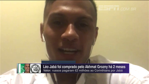 Estreia com gol, língua e 'susto'; Léo Jaba fala sobre adaptação ao futebol russo Estreia com gol, língua e 'susto'; Léo Jaba fala sobre adaptação ao futebol russo