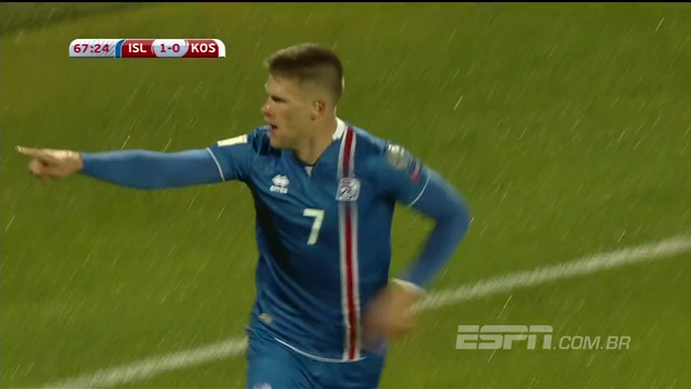 Eliminatórias europeias: Gols de Islândia 2 x 0 Kosovo Assista aos gols de Islândia 2 x 0 Kosovo