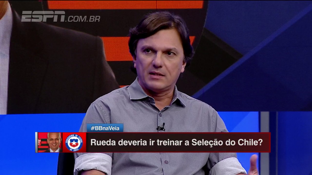 Mauro Cezar traz notícias sobre Rueda e Federação do Chile: contatos começaram há um mês, segundo repórter chileno Mauro Cezar traz notícias sobre Rueda e Federação do Chile: contatos começaram há um mês, segundo repórter chileno