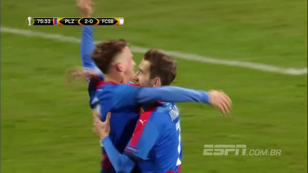 Viktoria Plzen vence Steaua Bucareste e embola grupo G da Europa League Viktoria Pilzen vence Steaua Bucareste e embola grupo G da Europa League