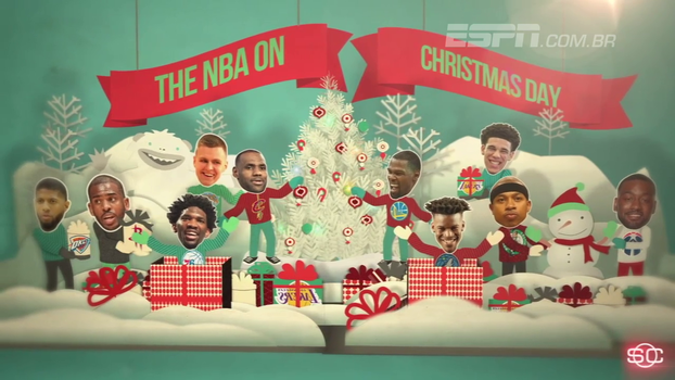 Para colocar na agenda! Já em clima de festas, veja os jogaços da rodada especial de natal da NBA Para colocar na agenda! Já em clima de festas, veja os jogaços da rodada especial de natal da NBA