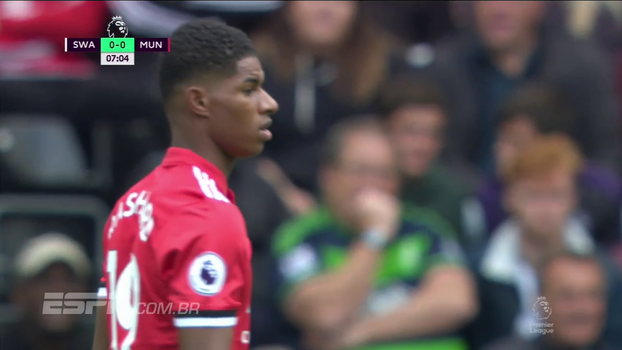 Tempo real: Rashford arrisca de fora da área, e bola passa perto do gol Tempo real: Rashford arrisca de fora da área, e bola passa perto do gol
