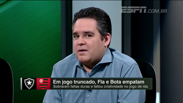 Bertozzi analisa empate entre Botafogo e Flamengo e 'decisões interessantes' de Rueda Bertozzi analisa empate entre Botafogo e Flamengo e 'decisões interessantes' de Rueda