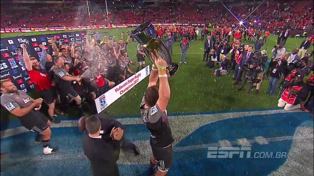 Crusaders vencem Lions por 25 a 17 e conquistam oitavo título do Super Rugby Crusaders vencem Lions por 25 a 17 e conquistam oitavo título do Super Rugby