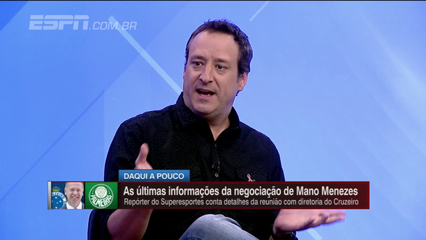 Aguardar e apostar em Valentim ou fechar com Mano? Gian avalia 'dilema' do Palmeiras Aguardar e apostar em Valentim ou fechar com Mano? Gian avalia 'dilema' do Palmeiras