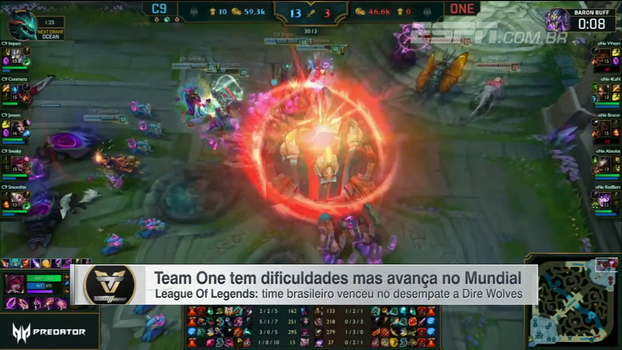 League of Legends: Team One tem dificuldades, mas avança no Mundial League of Legends: Team One tem dificuldades, mas avança no Mundial