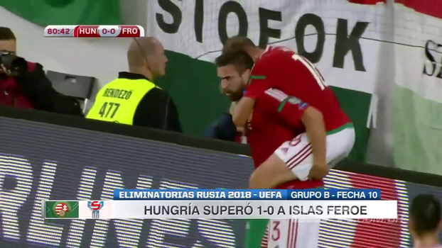 Com gol horroroso, Hungria vence as Ilhas Faroé Assista ao gol da vitória da Hungria sobre Ilhas Faroé por 1 a 0!