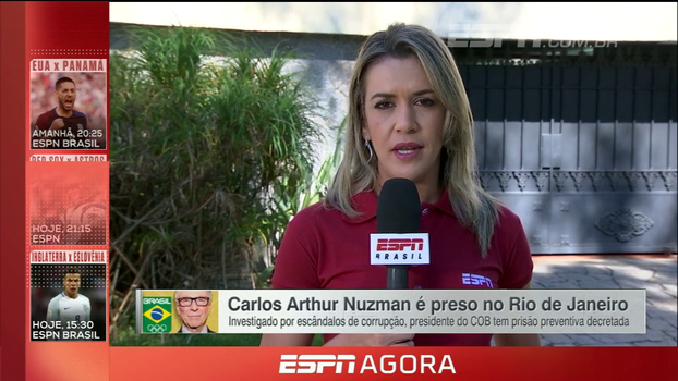 Da casa de Nuzman, Gabi Moreira informa como operação 'Unfair Play - segundo tempo' prendeu dirigente Da casa de Nuzman, Gabi Moreira informa como operação 'Unfair Play - segundo tempo' prendeu dirigente