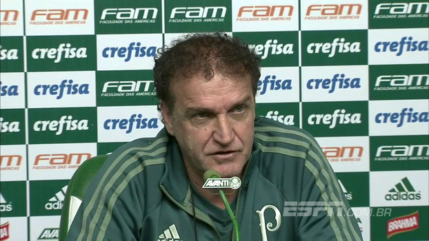 Cuca: 'Os que me batem são os mesmos que vão me elogiar quando as coisas ficarem boas' Cuca: 'Os que me batem são os mesmos que vão me elogiar quando as coisas ficarem boas'