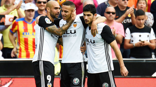 La Liga: gols de Valencia 3 x 0 Leganés La Liga: gols de Valencia 3 x 0 Leganés