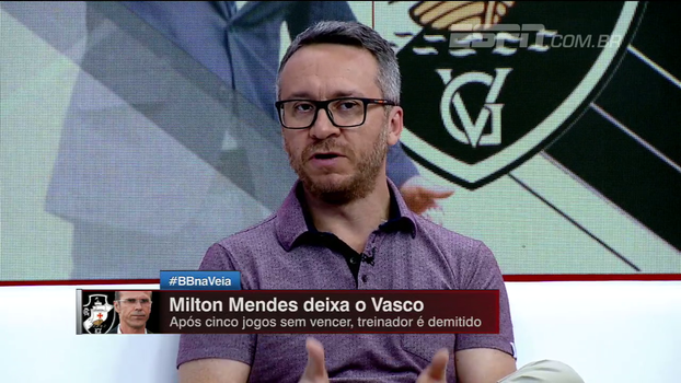 Barros avalia 'risco' em Zé Ricado no Vasco, mas pondera: 'Acho que tem condições de treinar qualquer time no Brasil' Barros avalia 'risco' em Zé Ricado no Vasco, mas pondera: 'Acho que tem condições de treinar qualquer time no Brasil'