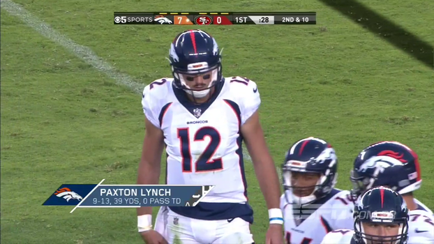 Com luta por posição de Siemian e Lynch, Broncos batem 49ers na pré-temporada da NFL Com luta por posição de Siemian e Lynch, Broncos batem 49ers na pré-temporada da NFL