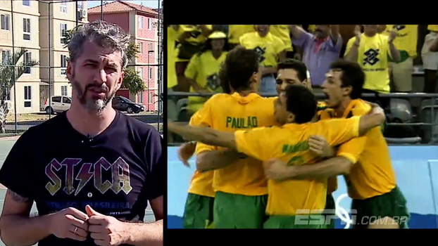 25 anos em família: por um ângulo diferente, reviva a 1ª medalha de ouro do Brasil em esportes coletivos 25 anos em família: por um ângulo diferente, reviva a 1ª medalha de ouro do Brasil em esportes coletivos