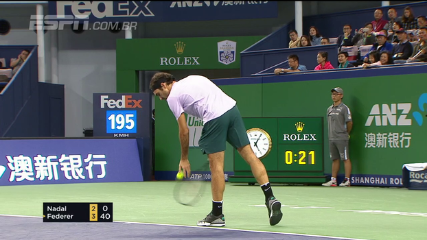 Vida longa ao rei! Roger Federer faz 'game real' diante de Rafael Nadal Vida longa ao rei! Roger Federer faz 'game real' diante de Rafael Nadal