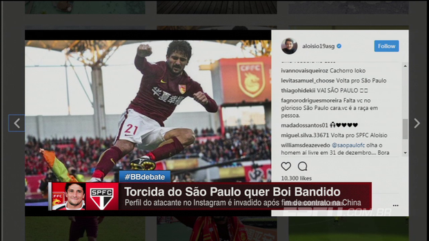 Contrato na China acabando: Nicola revela se objetivo de Aloísio 'Boi Bandido' é ou não voltar para o Brasil Contrato na China acabando: Nicola revela se objetivo de Aloísio 'Boi Bandido' é ou não voltar para o Brasil