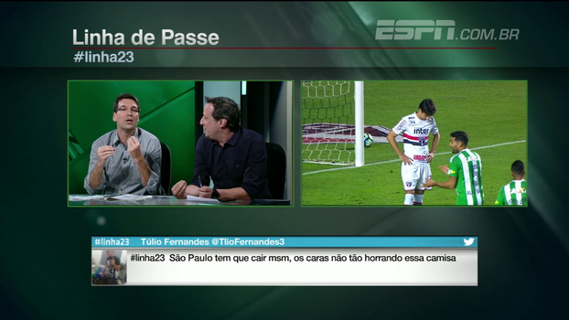 Ataque ou defesa, qual o problema do São Paulo? Gian e Arnaldo discutem no Linha de Passe Ataque ou defesa, qual o problema do São Paulo? Gian e Arnaldo discutem no Linha de Passe