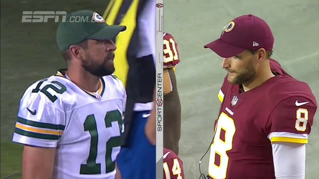Rodgers já mostra grande forma, e Packers derrotam Redskins de Cousins na pré-temporada da NFL Rodgers já mostra grande forma, e Packers derrotam Redskins de Cousins na pré-temporada da NFL
