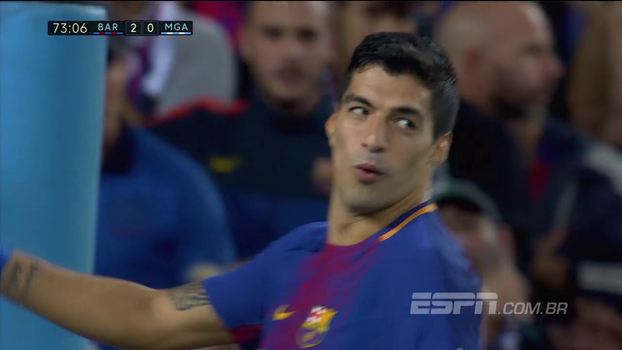Tempo real: Sergi Roberto constrói a jogada, deixa Suárez na cara do gol, mas uruguaio desperdiça Tempo real: Sergi Roberto constrói a jogada, deixa Suárez na cara do gol, mas uruguaio desperdiça