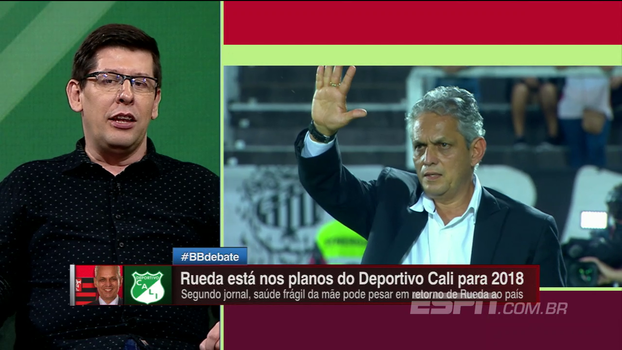 Com Rueda na mira do Deportivo Cali, BB Debate destaca boa participação em competições internacionais e brinca com possíveis substitutos Com Rueda na mira do Deportivo Cali, BB Debate destaca boa participação em competições internacionais e brinca com possíveis substitutos