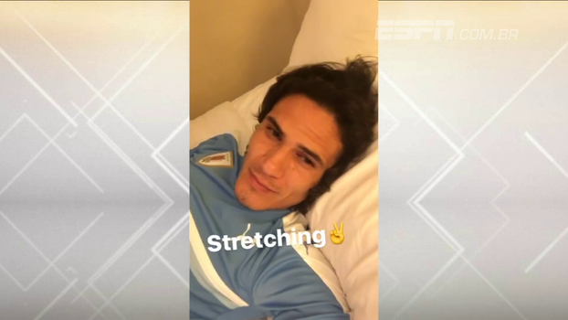 Na concentração uruguaia, Cavani posta vídeo ouvindo Marília Mendonça Na concentração uruguaia, Cavani posta vídeo ouvindo Marília Mendonça
