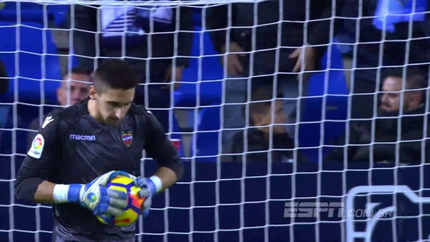 Goleiros vão bem, e duelo Málaga x Levante termina empatado Goleiros vão bem, e duelo Málaga x Levante termina empatado